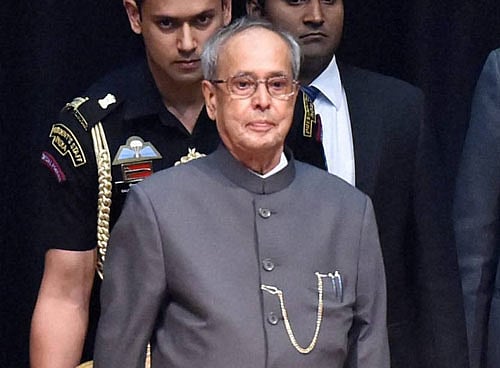 President Pranab Mukherjee