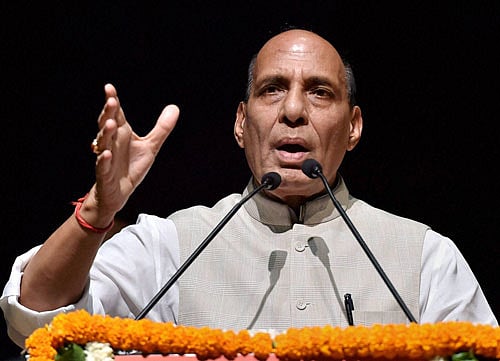 Union Home Minister Rajnath Singh. PTI file photo
