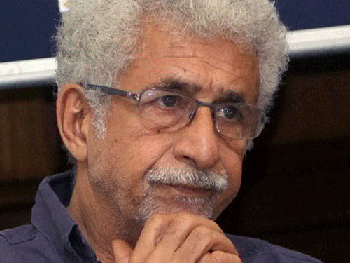 Eminent Bollywood actor Naseeruddin Shah. PTI file photo