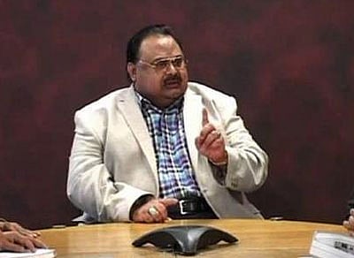 Altaf Hussain.