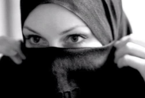 Previously officers could wear the religious headscarf with approval but it is now formally part of the police uniform. screen grab
