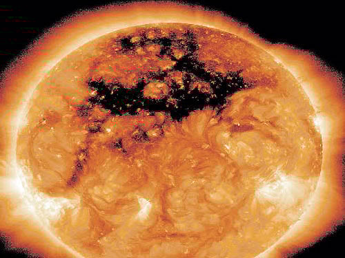 The Solar Terrestrial Relations Observatory (STEREO) is a solar observation mission which captures stereoscopic images of the Sun and solar phenomena, such as coronal mass ejections. File Photo