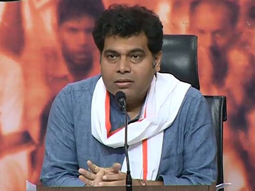 The party also accused Gandhi of speaking lies to target RSS as it asked him why the UPA government did not take any action against the Hindutva organiation during its 10 years in power. Image courtesy: Twitter