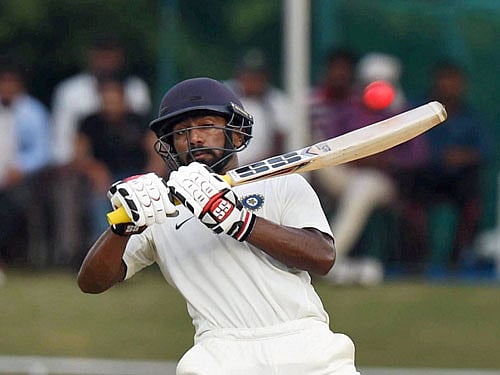 The match lasted exactly 10.2 overs in the final afternoon. First it was Ashok Dinda, who tried an ugly pull shot off a Nathu Singh bouncer to be caught at mid-on. FIle Photo