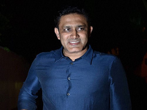 Anil Kumble. PTI file photo
