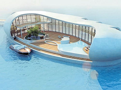 Have a home in the middle of the sea