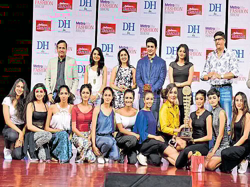 First prize The team from Mount Carmel College. DH PHOTOS BY S K DInesh