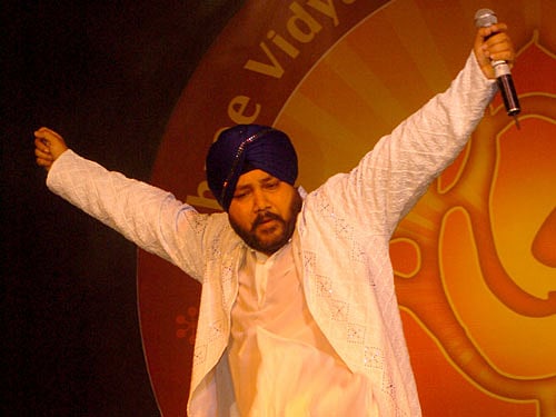 Singer Daler Mehndi. DH file photo