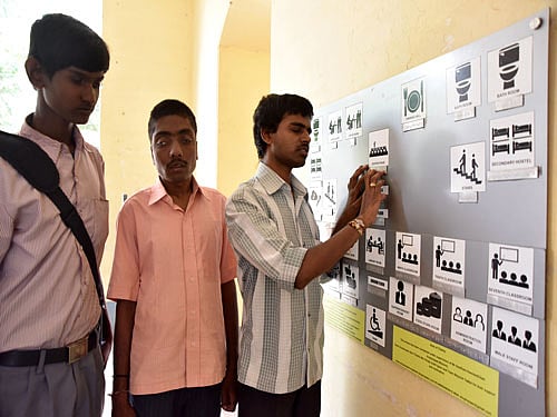 The researchers also found the visual cortex in blind people is highly involved in doing math, suggesting the brain is vastly more adaptable than previously believed. DH File Photo for representation.