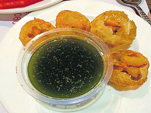 reasonable 'Pani puri chaat'
