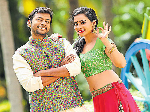 Siddarth Mahesh and Shruthi Hariharan in 'Sipaayi'
