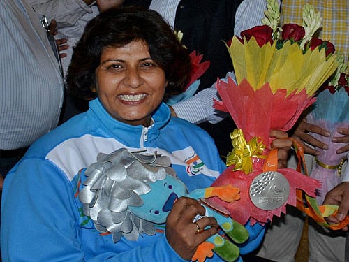 Deepa Malik. PTI Photo.