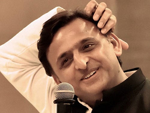 Uttar Pradesh Chief Minister Akhilesh Yadav. PTI File Photo.