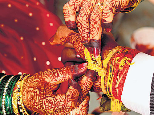 The minimum legal age for marriage for citizens of other religions is 18 for men and 16 for women. File Photo for representation.