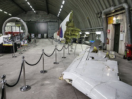 MH17 wreckage, Reuters File Photo.