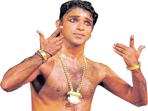role play 'Bharatanatyam' and 'kathakali' exponent Hari Padman