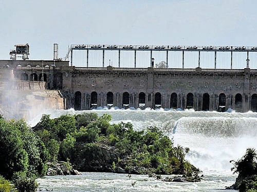 The sluice gates of the KRS dam were opened on Monday night. Cauvery Neeravari Nigam officials said 6,800 cusecs of water had been released and at least 3,000 cusecs would reach Tamil Nadu. As much as 2,800 cusecs is being released to canals that originate from the dam and 4,000 cusecs of water has been released into the river. There are a few canals that originate from the river. Therefore, about 1,000 cusecs will flow into farmlands in the region, they said.