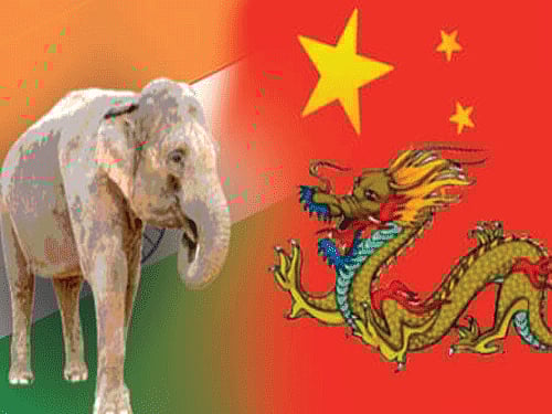 Two of the oldest civilisations in the world, China and India, are more than capable of finding ways to achieve peaceful coexistence as giant neighbours. DH graphics.