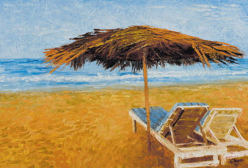 One of the art works by Jaya Javeri.