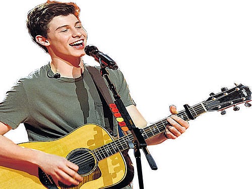 Pop idol Shawn Mendes