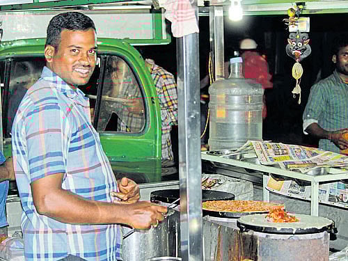 dedicated Venkatesh Harish at work.