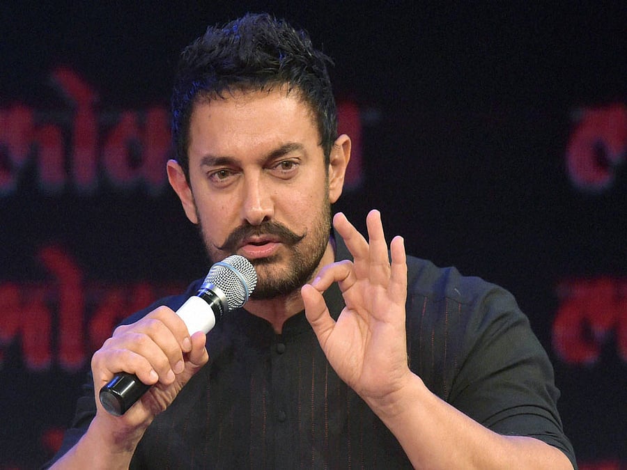 Superstar Aamir Khan. PTI file photo