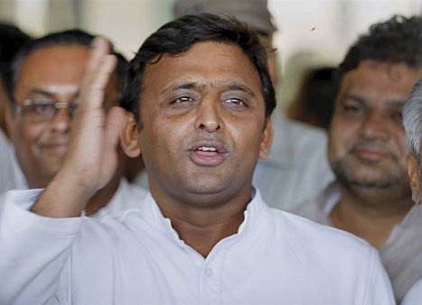 Uttar Pradesh Chief Minister Akhilesh Yadav. PTI File Photo.