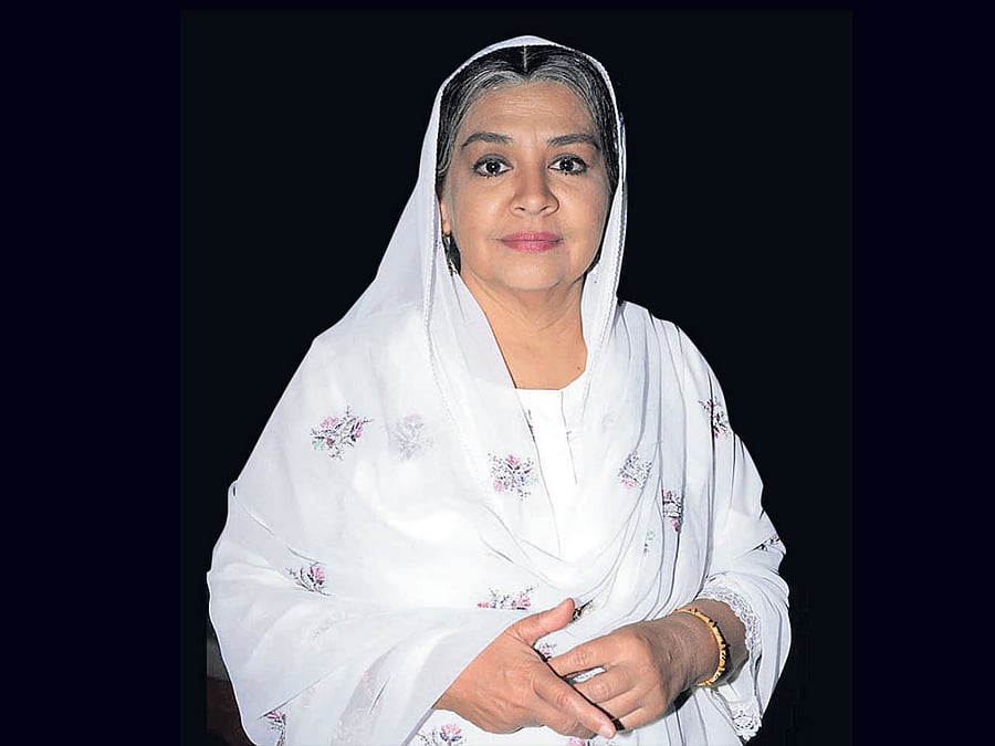 always in action Actor Farida Jalal
