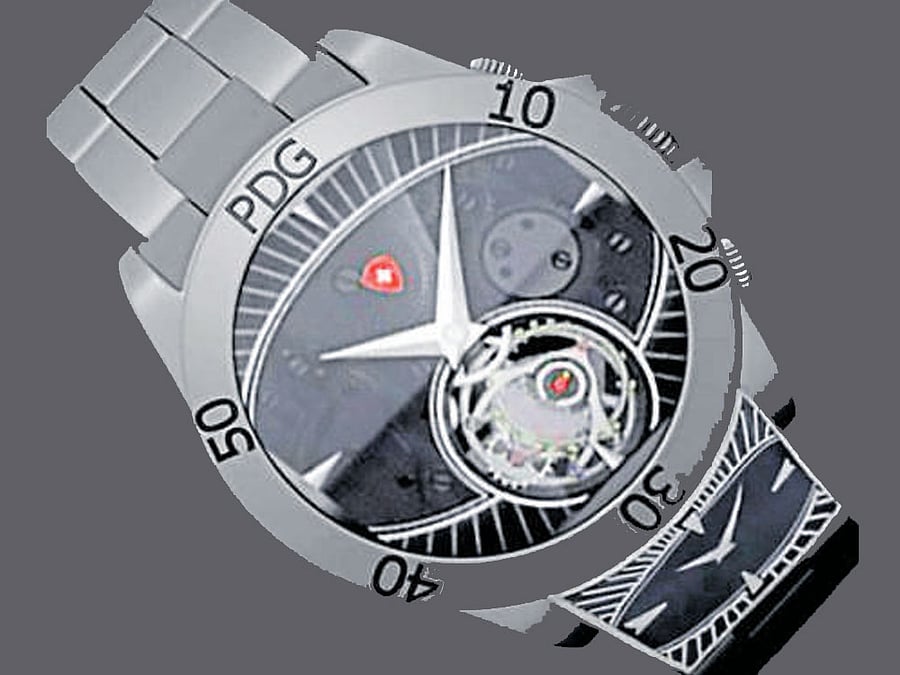 The Smart PDG watch, designed by Parth Sabnis.