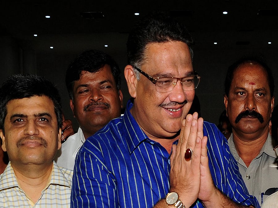 Karnataka Minister for Primary and Secondary Education Tanvir Sait. DH File Photo.