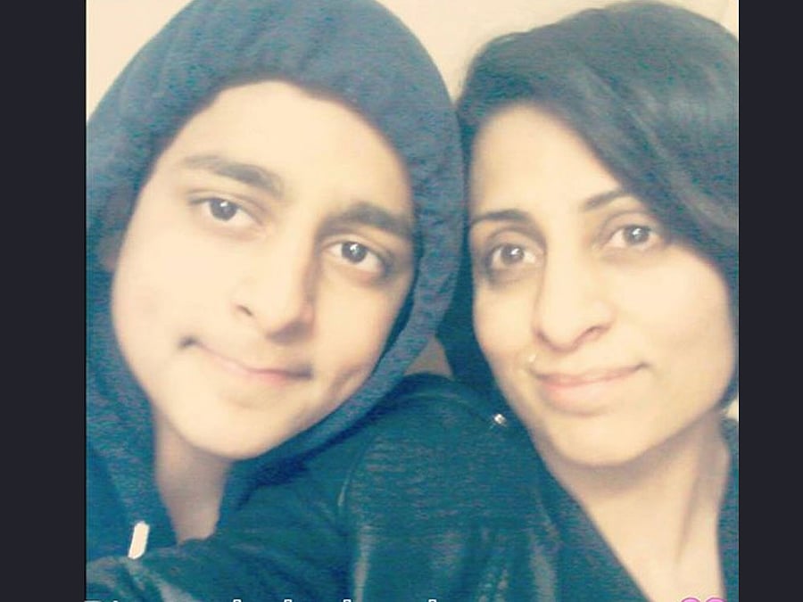 Brandon Singh Rayat died in August but his mother, Mina Rayat, decided to speak out today at the start of National Anti-Bullying Week. Image source Twitter