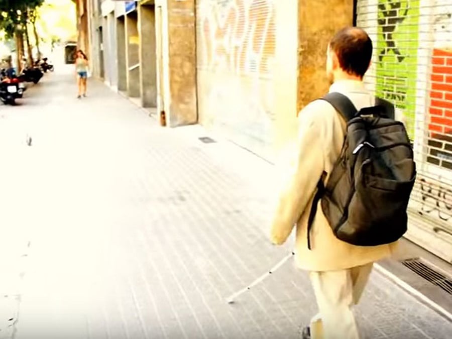 A blind man. File Photo for representation purpose only.