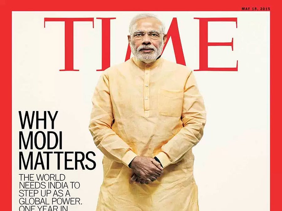 Time said the reader poll is an 'important window' into who they think most shaped 2016. Image courtesy Peter Hapak for TIME/ Twitter