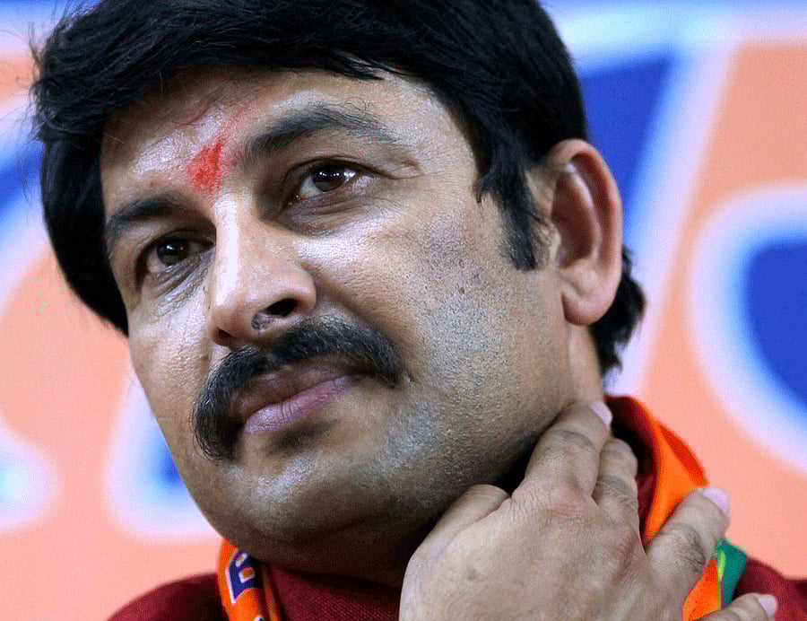 Manoj Tiwari . PTI file photo