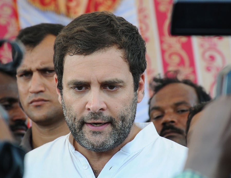 Congress vice-president Rahul Gandhi. PTI