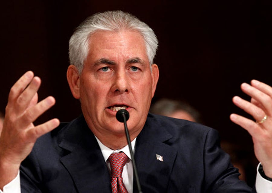 Exxon Mobil CEO and Chairman Rex Tillerson. Reuters file photo