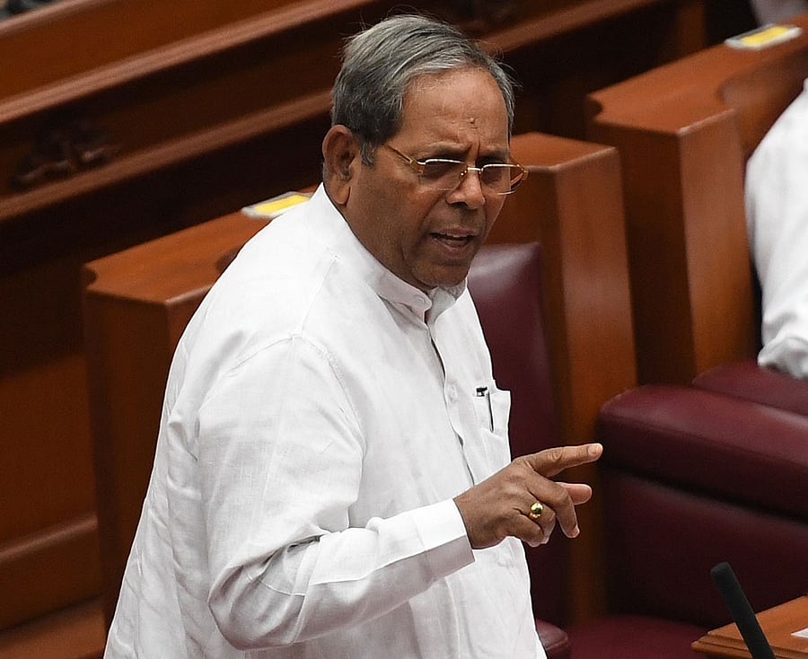 Senior Congress leader and Excise Minister H Y Meti. DH File photo.