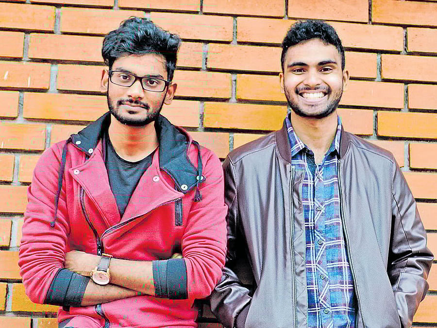 ROCKING Isaac James and Krishna Dass.