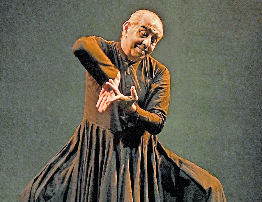 agile Astad Deboo. DH PHOTO BY KISHOR KUMAR BOLAR