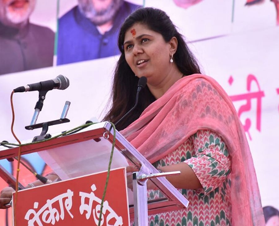 Sawant had last year lodged a complaint with the ACB demanding an inquiry into the allegations against Munde and submitted a file of documents purportedly supporting the charges. image courtesy: twitter