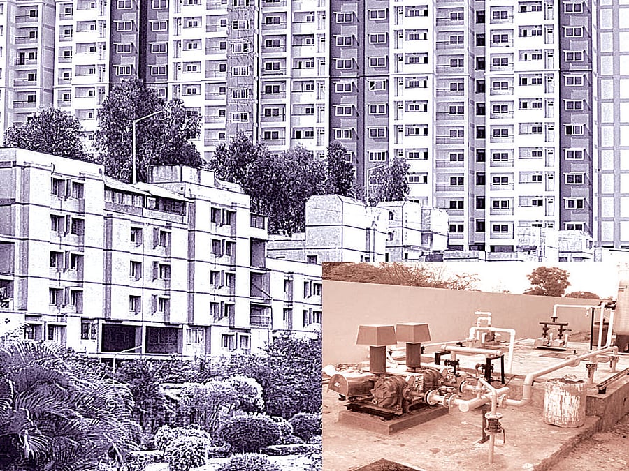 Struggling to cope with its own inefficient STPs, the Board issued a notification on September 21, directing apartment owners to instal either a STP or grey water treatment plant within three months. Penalties would be up to 25% of the water, sanitary charges, rising to 60% after six months.
