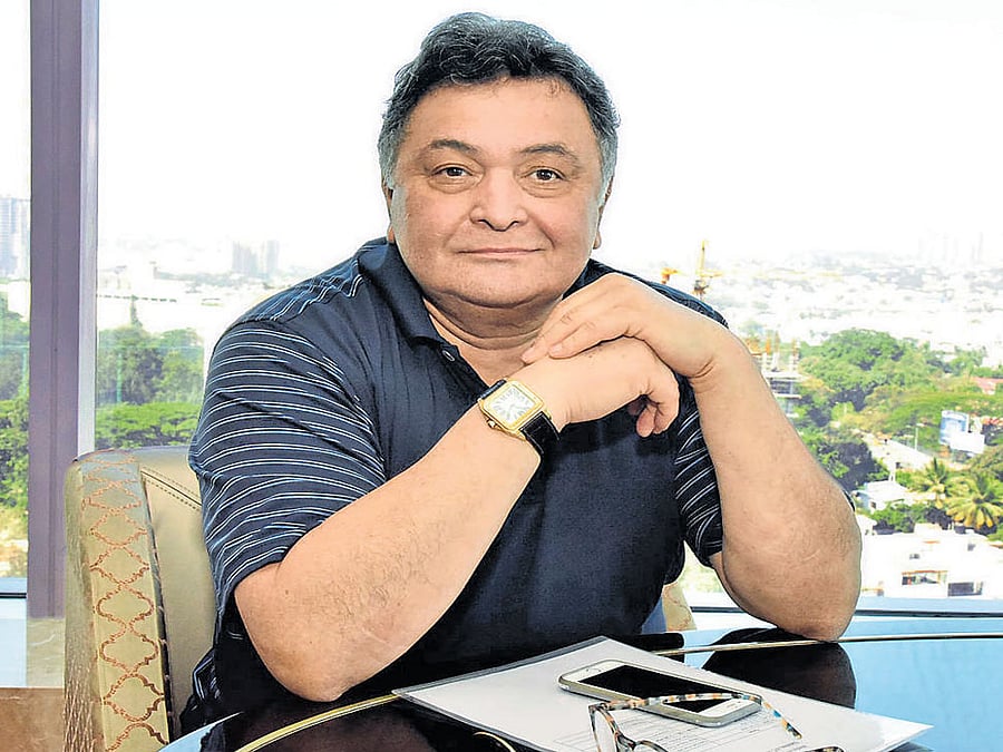 versatile Rishi Kapoor DH PHOTO BY B K JANARDHAN