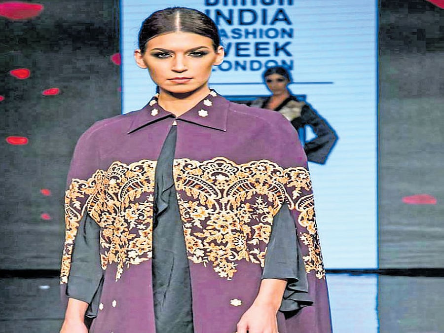 CHIC Models wearing some of Pooja's designs.