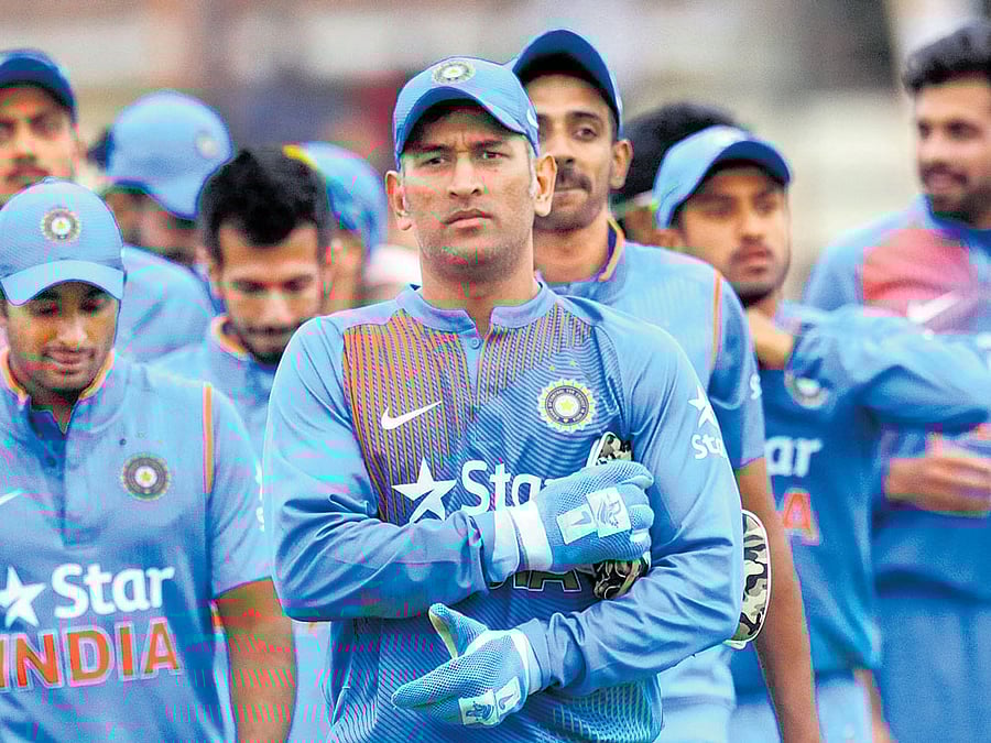 A true general: Mahendra Singh Dhoni's captaincy was marked by courage of conviction. pti