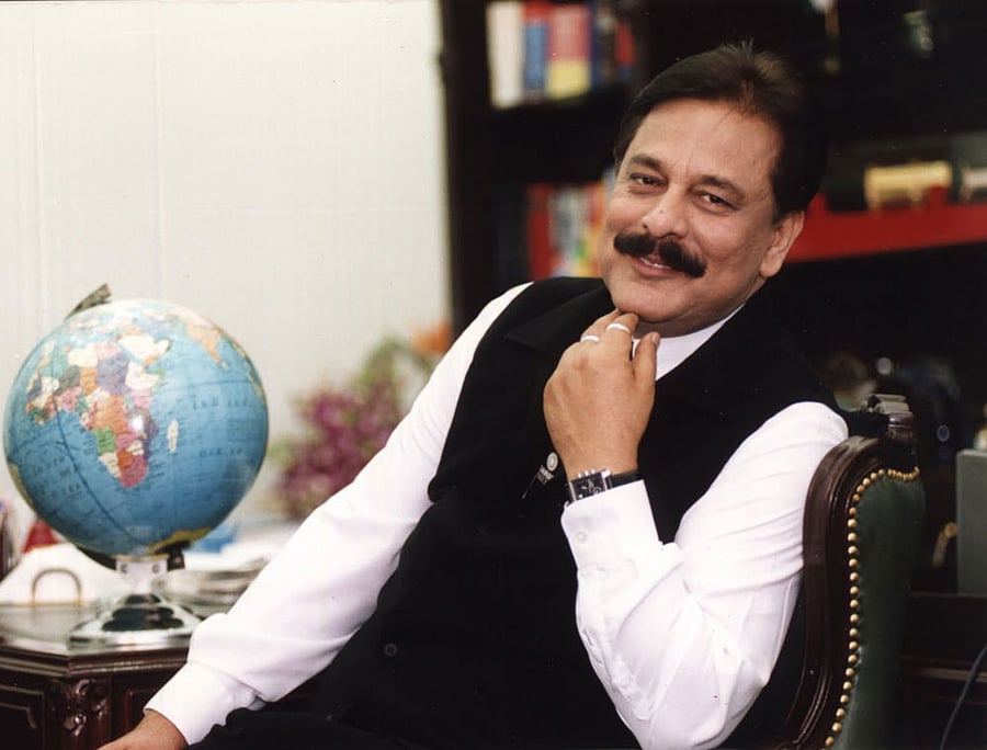 Sahara group chief Subrata Roy. PTI File Photo.
