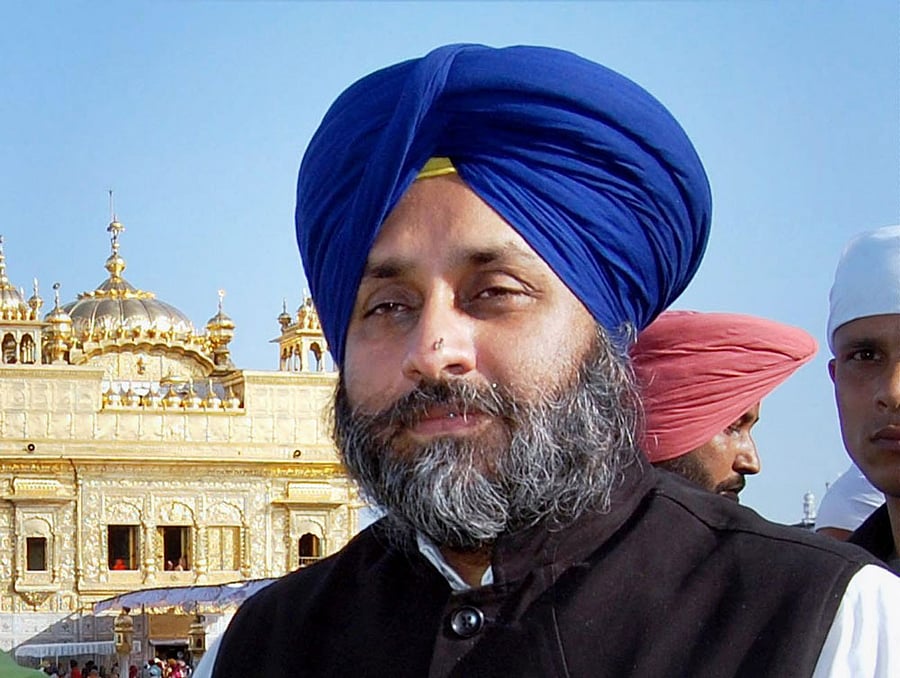 Shiromani Akali Dal president Sukhbir Singh Badal