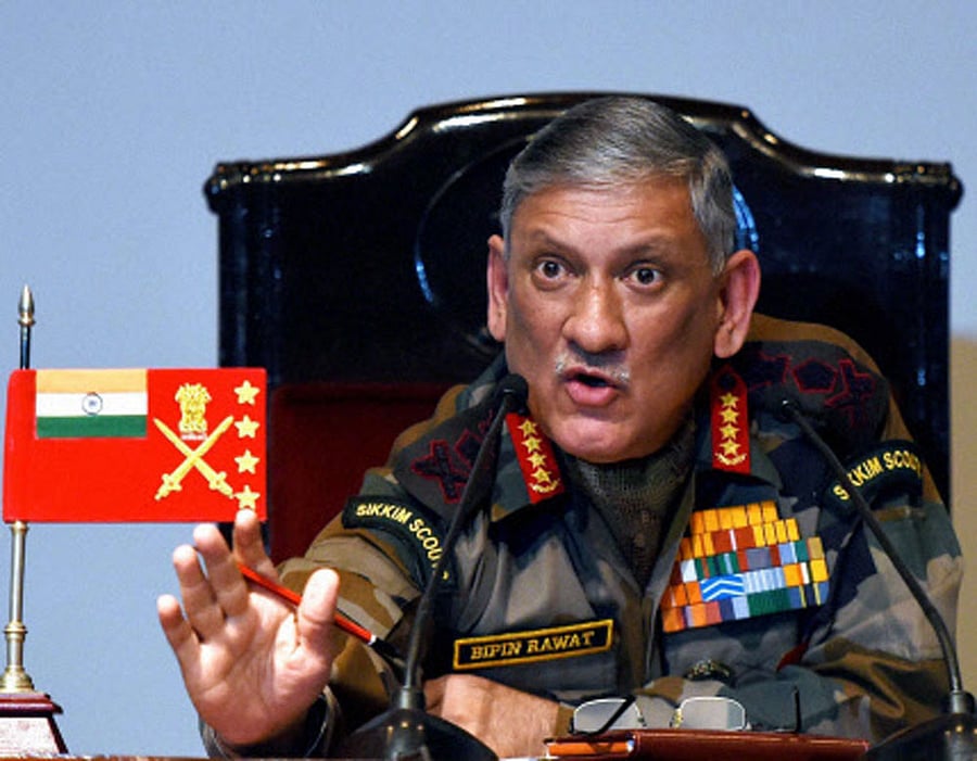Army Chief Gen Bipin Rawat. PTI file photo