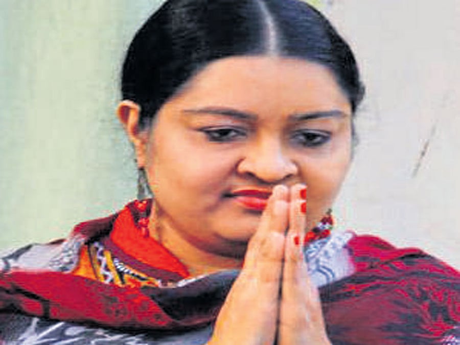 Former Tamil Nadu chief minister J Jayalalithaa's niece Deepa Jayakumar. DH file photo