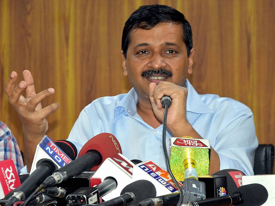 Delhi Chief Minister Arvind Kejriwal. PTI file photo