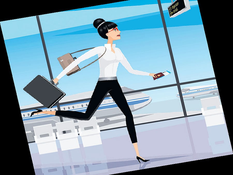 The art of missing flights